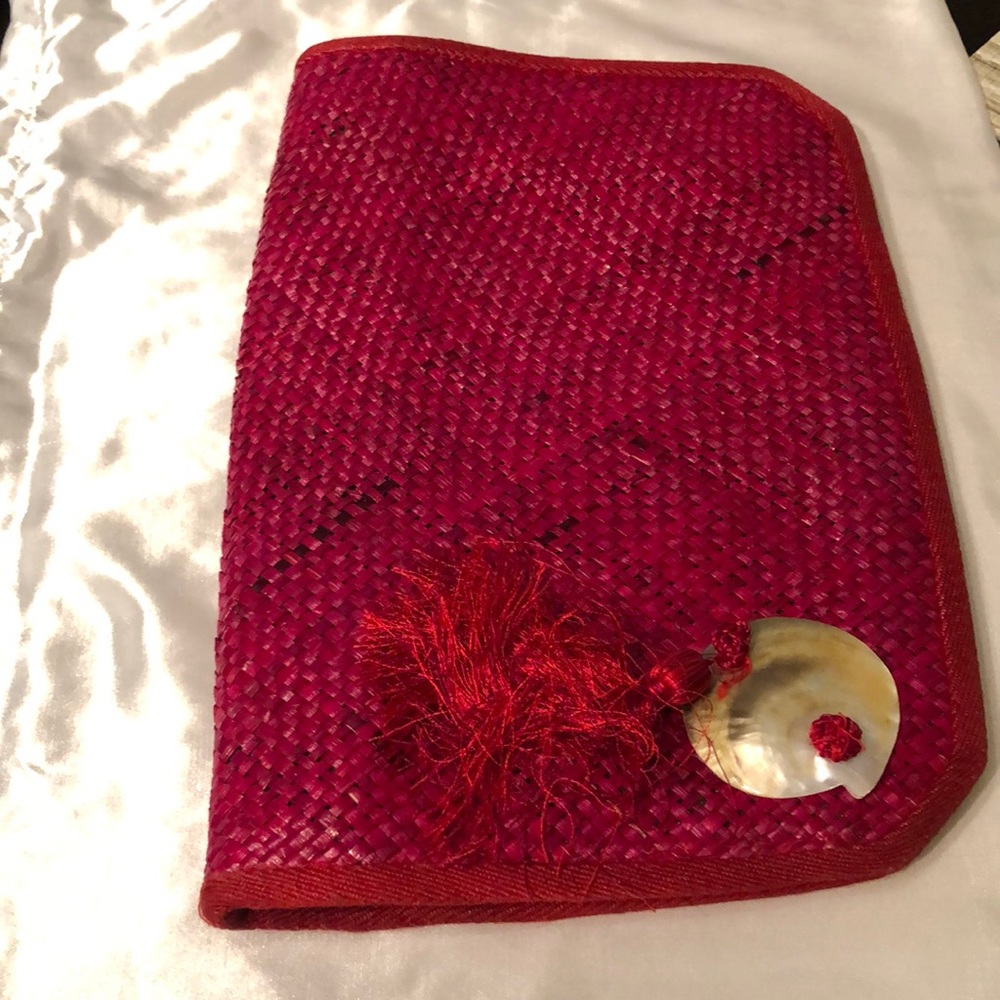 Boho Woven Clutch